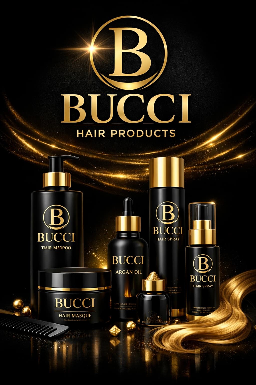 Bucci Hair Products Collection